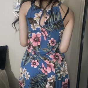 Flower Short Dress